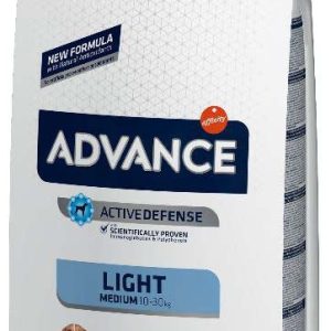 ADVANCE Medium LIGHT, Pui şi orez, 12kg