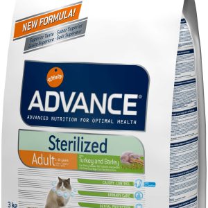 ADVANCE Sterilized, Curcan şi orz