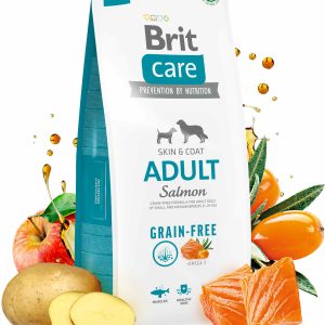 BRIT CARE Grain-free Adult, cu Somon şi Cartofi