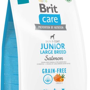 BRIT CARE Grain-free JUNIOR Large Breed, cu Somon şi Cartofi