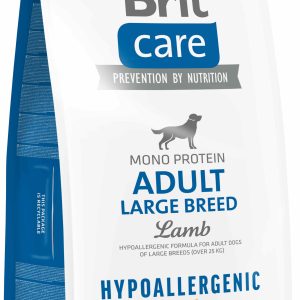 BRIT CARE Hypoallergenic Adult Large Breed, cu Miel şi Orez