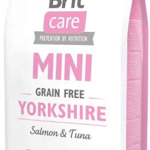 BRIT CARE Mini Grain Free Yorkshire Somon şi Ton