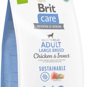 BRIT CARE Sustainable Adult Large Breed, cu Pui şi Insecte