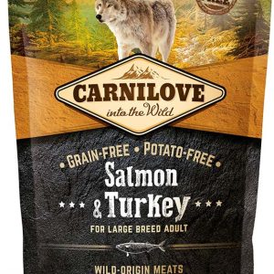 CARNILOVE Adult Large Somon şi curcan, fără cereale
