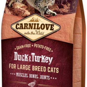 CARNILOVE Large Breed, cu Raţă şi curcan, fără cereale