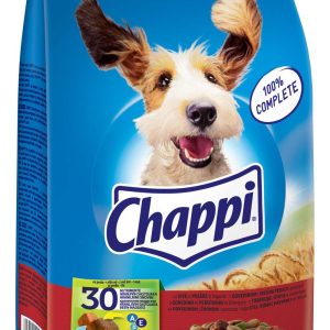 CHAPPI Hrană uscată pentru câini, cu Vită şi Pasăre