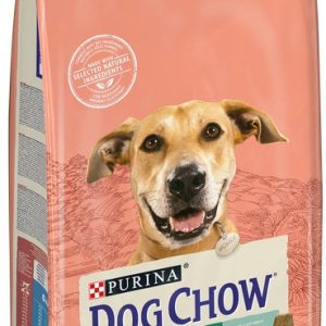 DOG CHOW Hrană uscată pt câini Adult LIGHT, cu Curcan şi Orez