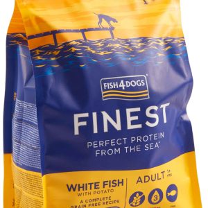 FISH4DOGS Finest Adult Peşte alb şi Cartofi, Small Kibble