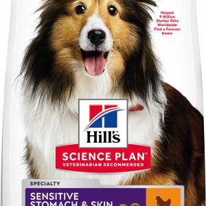 HILL's Canine Adult SENSITIVE STOMACH & SKIN, cu Pui