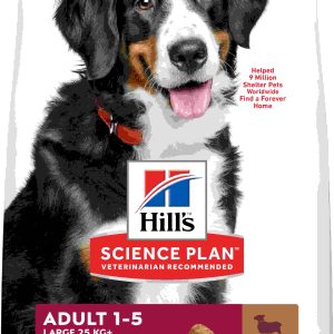 HILL's Canine Adult Talie Mare, cu Miel şi Orez 14kg