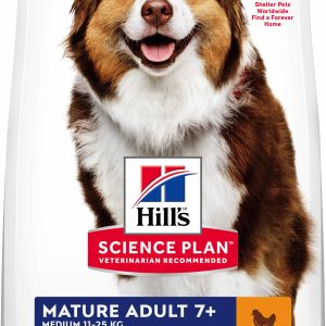 HILL's Canine MATURE Talie Medie cu Pui