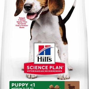 HILL's Canine PUPPY Talie Medie, cu Miel şi Orez