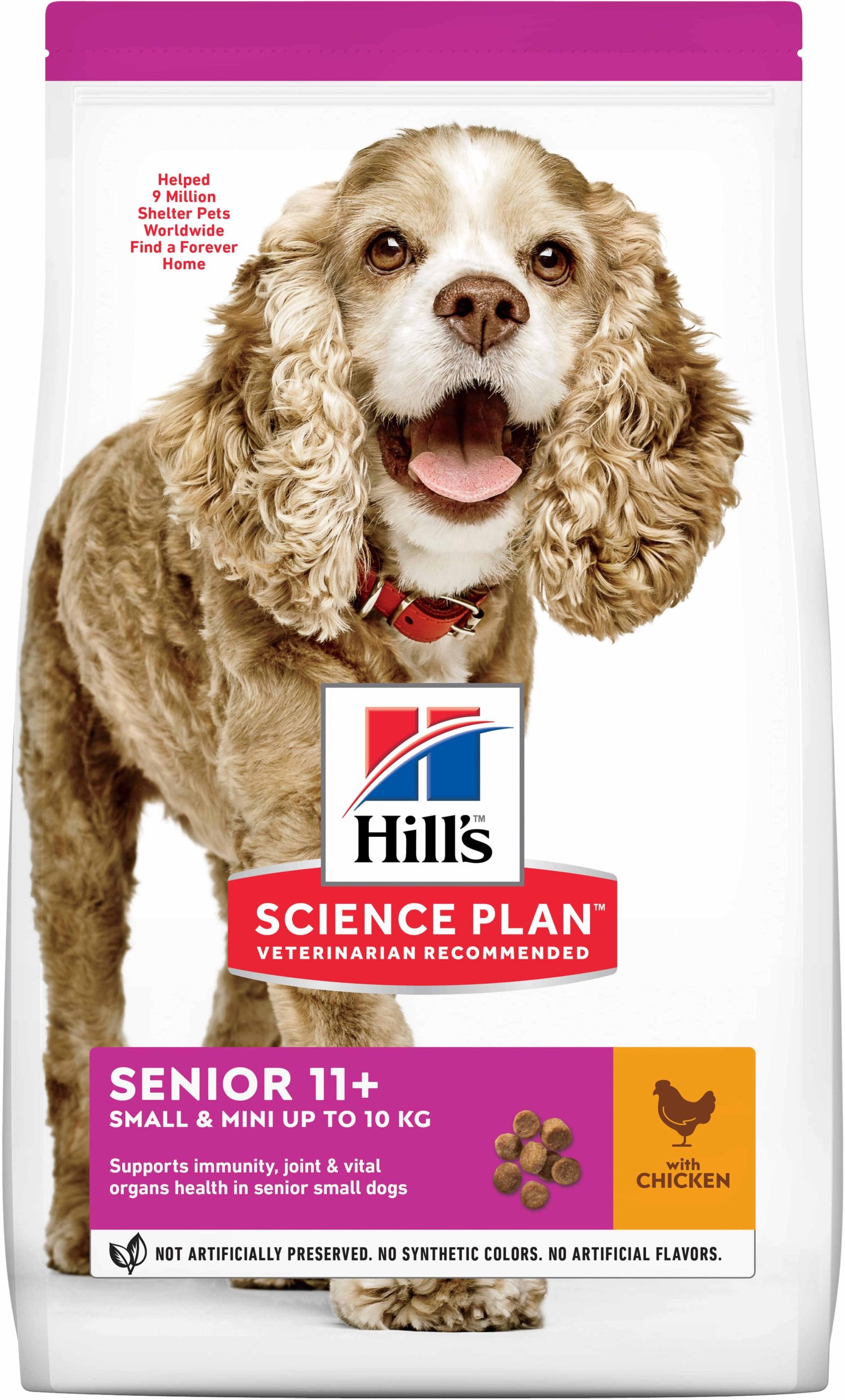 HILL's Canine SENIOR Small & Miniature cu Pui 1,5 kg