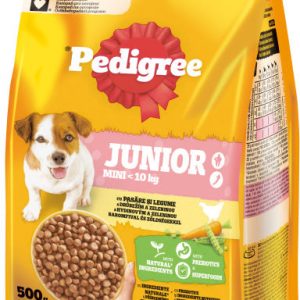 PEDIGREE Hrană uscată pentru căţei JUNIOR Talie Mică, cu Pasăre/Legume