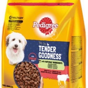 PEDIGREE Hrană uscată pentru câini adulţi Tender Goodness, cu Vită/Legume 900g