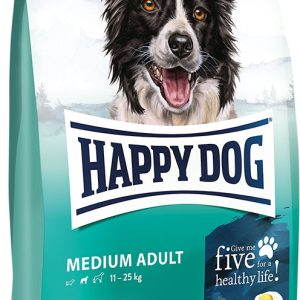 HAPPY DOG Supreme Fitt&Vital Adult Medium Pasăre/Miel 12kg