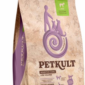 PETKULT Sensitive Low Callories Adult & SENIOR, talie medie/mare, Miel/orez