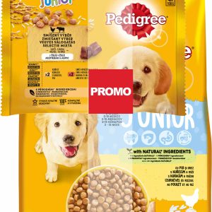 PEDIGREE Hrană uscată pentru căţei JUNIOR Talie Medie, cu Pui şi Orez