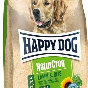 HAPPY DOG Natur Croq pentru câini adulţi Miel/Orez 4kg