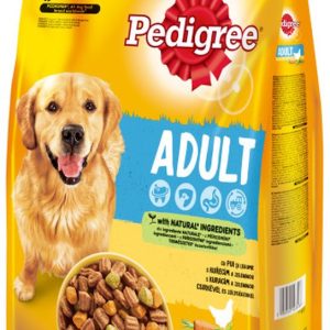 PEDIGREE Hrană uscată pentru câini Adult, cu Pasăre şi Legume 7 kg