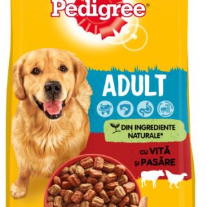PEDIGREE Hrană uscată pentru câini Adult, cu Vită şi Pasăre