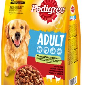 PEDIGREE Hrană uscată pentru câini Adult, cu Vită si Pasăre 7kg