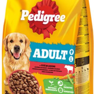 PEDIGREE Hrană uscată pentru câini adulţi, cu Vită şi Legume