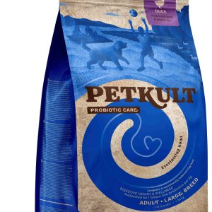 PETKULT Probiotics Adult large, talie mare, Raţă şi orez