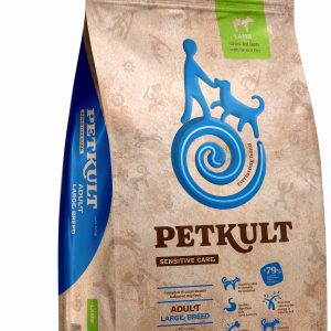 PETKULT Sensitive Adult large, talie mare, Miel şi orez