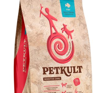 PETKULT Sensitive Adult medium, talie medie, Peşte