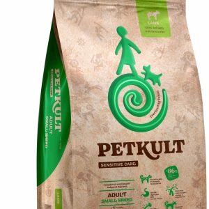 PETKULT Sensitive Adult small, talie mică, Miel şi orez