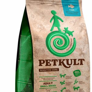 PETKULT Sensitive Adult small, talie mică, Peşte