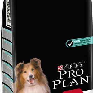 PRO PLAN Hrană uscată SENSITIVE DIGESTION câini Adult Medium Breed, cu Miel