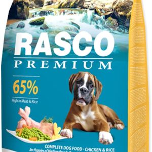 RASCO Premium PUPPY Medium, cu Pui şi Orez