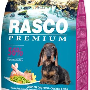 RASCO Premium SENIOR Mini & Medium, cu Pui şi Orez 3kg