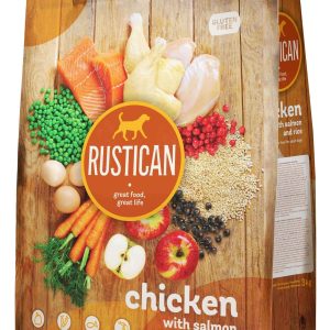 RUSTICAN Pui cu Somon şi Orez, fără gluten