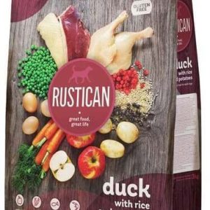 RUSTICAN Raţă cu Orez şi Cartofi, fără gluten