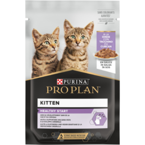PRO PLAN KITTEN Plic hrană umedă pentru pisici cu Curcan