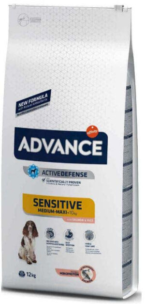 ADVANCE Sensitive, Somon şi orez, 12kg