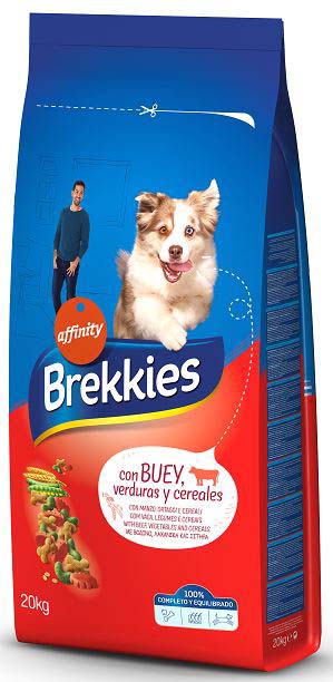 BREKKIES Vită, legume şi cereale, 20 kg
