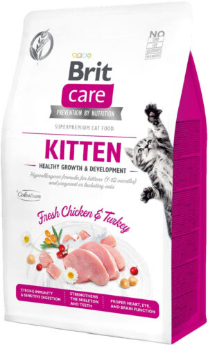 BRIT CARE Hrană uscată pentru KITTEN, Healthy Growth & Development