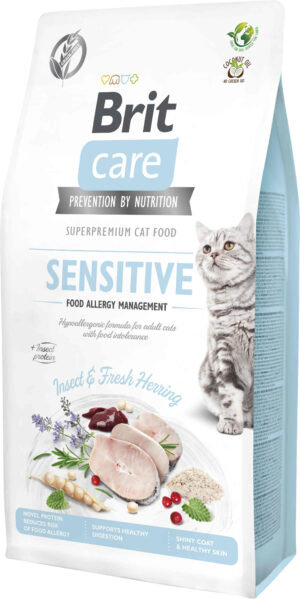 BRIT CARE Insect Food Allergy Management, Hrană uscată pentru pisici