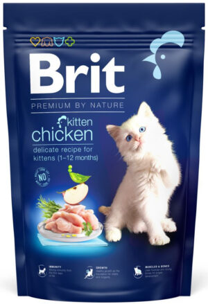 BRIT Premium KITTEN hrană pentru pisicuţe, cu Pui