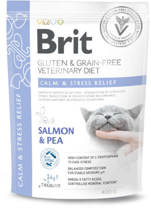 BRIT VD Calm & Stress pentru pisici, calmarea şi reducerea stresului
