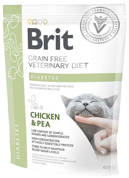 BRIT VD Diabetes pentru pisici, reglarea aportului de glucoză