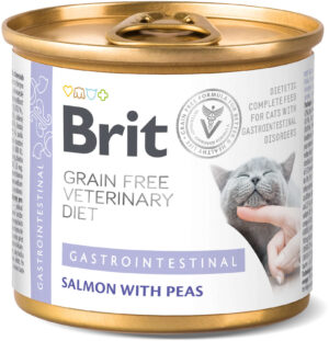 BRIT VD Gastrointestinal Conservă pt. pisici, tulburări gastrointestinale 200g