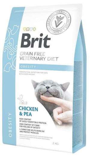 BRIT VD Obesity pentru pisici, reducerea greutăţii corporale excesive