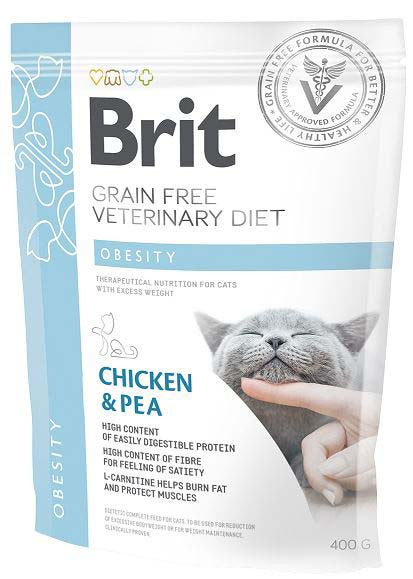 BRIT VD Obesity pentru pisici, reducerea greutăţii corporale excesive
