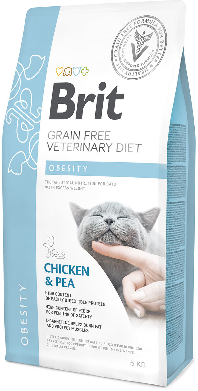 BRIT VD Obesity pentru pisici, reducerea greutăţii corporale excesive