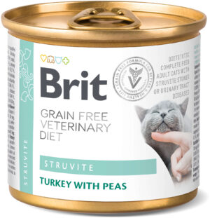 BRIT VD Struvite Conservă pt. pisici, reducerea recurenţei struviţilor 200g